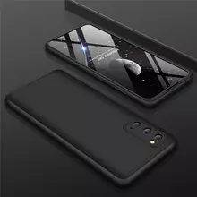 Ультратонкий чехол бампер для Samsung Galaxy S20 Ultra GKK Dual Armor Black (Черный)