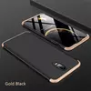 Чехол бампер для OnePlus 7 GKK Dual Armor Black&Gold (Черный&Золотой)