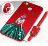 Чехол бампер для Xiaomi Redmi Note 5A Prime Anomaly Barbi Boom Red Girl in Green Dress (Красный Девушка в Зеленом)