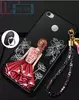 Чехол бампер для Xiaomi Redmi Note 5A Prime Anomaly Barbi Sakura Boom Black Girl in Red Dress (Черный Девушка в Красном)