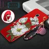 Чехол бампер для Meizu M6S Anomaly Flowers Boom Red Jasmine (Красный Жасмин)