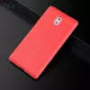 Чехол бампер для Nokia 3 Anomaly Leather Fit Red (Красный)