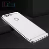 Чехол бампер для Huawei Y9 2018 Mofi Electroplating Silver (Серебристый)