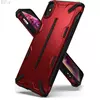 Чехол бампер для iPhone Xs Max Ringke Dual-X Iron Red (Железный Красный)