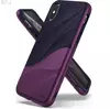 Чехол бампер для iPhone Xs Ringke Wave Metallic Purple (Металлический Фиолетовый)
