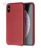 Чехол бампер для iPhone Xs Max Qialino Chic Rose Red (Малиновый)