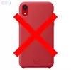 Чехол бампер для iPhone Xr Ciel by Cyril Silicone Red (Красный)