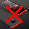 Чехол бампер для Huawei Mate 20 GKK Dual Armor Black&Red (Черный&Красный)
