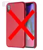 Чехол бампер для iPhone Xs Qialino Chic Rose Red (Малиновый)