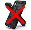 Чехол бампер для iPhone Xr Ringke Dual-X Design Camo Black (Черный Камуфляж)