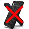 Чехол бампер для iPhone Xr Ringke Dual-X Design Zebra Black (Черная зебра)