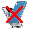 Чехол бампер для iPhone Xr Ciel by Cyrill Glitter Collection Blue Glitter (Синий блеск)