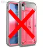 Чехол бампер для iPhone Xr Supcase Unicorn Beetle PRO Pink&Gray (Розовый&Серый)