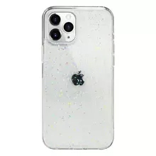 Чехол бампер для Apple iPhone 12 Pro Max SwitchEasy Starfield Glitter Clear (Прозрачный блеск) 4897094567559