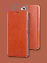 Чехол книжка для Xiaomi Mi5C Mofi Rui Brown (Коричневый)