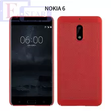 Чехол бампер для Nokia 6 Anomaly Air Red (Красный)
