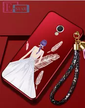 Чехол бампер для Huawei Honor 6A Anomaly Barbi Boom Red Girl in White Dress (Красный Девушка в Белом)