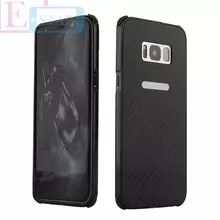 Чехол бампер для Samsung Galaxy S8 Plus G955F Anomaly Carbon Black (Черный)