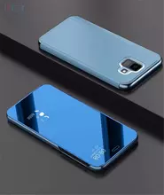 Чехол книжка для Samsung Galaxy A8 Star Anomaly Clear View Blue (Синий)