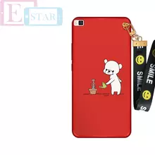 Чехол бампер для Xiaomi Redmi Note 5A Anomaly Boom Red Bear (Красный Медведь)