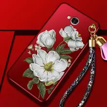 Чехол бампер для Huawei Honor 6A Anomaly Flowers Boom Red Jasmine (Красный Жасмин)