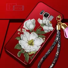 Чехол бампер для Samsung Galaxy S8 G950F Anomaly Flowers Boom Red Jasmine (Красный Жасмин)