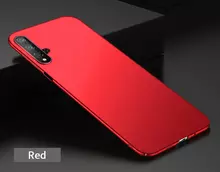 Чехол бампер для Huawei Honor 20 Anomaly Matte Red (Красный)