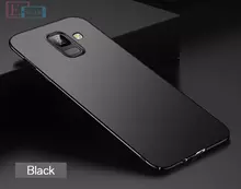 Чехол бампер для Samsung Galaxy A6 Plus 2018 Anomaly Matte Black (Черный)