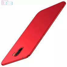 Чехол бампер для Xiaomi Pocophone F1 Anomaly Matte Red (Красный)