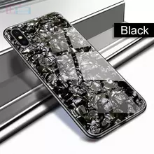 Чехол бампер для iPhone Xs Anomaly SeaShell Black (Черный)