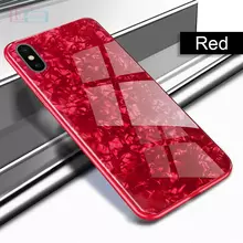 Чехол бампер для iPhone Xs Anomaly SeaShell Red (Красный)