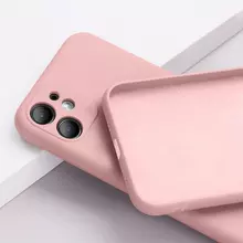Чехол бампер для iPhone 11 Anomaly Silicone Sand Pink (Песочный Розовый)