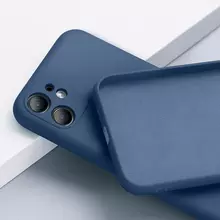 Чехол бампер для iPhone 11 Anomaly Silicone Blue (Синий)