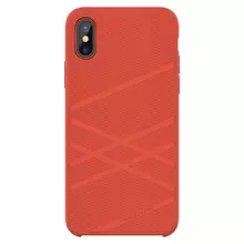 Чехол бампер для iPhone X Nillkin Flex Red (Красный)