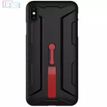Чехол бампер для iPhone Xs Max Nillkin Grip Red (Красный)