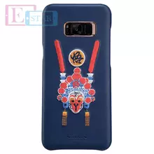 Чехол бампер для Samsung Galaxy S8 Plus G955F Nillkin Brocade Blue (Синий)
