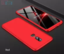 Чехол бампер для OnePlus 6T GKK Dual Armor Red (Красный)