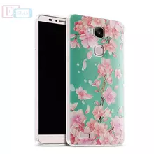 Чехол бампер для Huawei Ascend Mate 7 Anomaly 3D Grafity Cherry blossoms (Вишневый цвет)