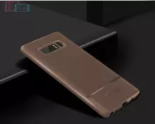 Чехол бампер для Samsung Galaxy Note 8 N955 idools Leather Fit Brown (Коричневый)