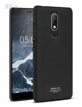 Чехол бампер для Nokia 5.1 Imak Cowboy Black (Черный)
