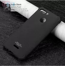 Чехол бампер для Xiaomi Redmi 6 Imak Shock Matte Black (Матовый Черный)