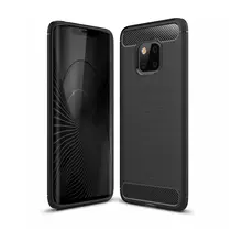 Чехол бампер для Huawei Mate 30 Lite iPaky Carbon Fiber Black (Черный)