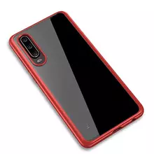 Чехол бампер для Huawei P30 Ipaky Silicone Red (Красный)