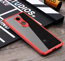 Чехол бампер для Xiaomi Redmi 5 Ipaky Silicone Red (Красный)