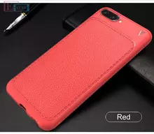 Чехол бампер для Huawei Honor 10 Lenuo Leather Fit Red (Красный)