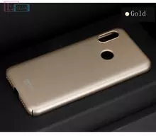 Чехол бампер для Xiaomi Redmi 6 Lenuo Matte Gold (Золотой)