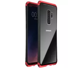 Чехол бампер для Samsung Galaxy S9 Luphie Double Dragon Black&Red (Черный&Красный)