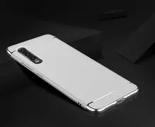 Чехол бампер для Samsung Galaxy Note 10 Plus Mofi Electroplating Silver (Серебристый)