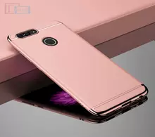 Чехол бампер для OnePlus 5T Mofi Electroplating Rose Gold (Розовое Золото)