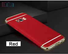 Чехол бампер для Samsung Galaxy S8 Plus G955F Mofi Electroplating Red (Красный)